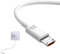 Caricatore USB B, cavo Caricatore USB Tipo B,Cavo di ricarica ad alta velocità - Cavo di caricabatterie veloce, 10A Trasferimento di dati efficiente 1 m per l'alimentazione del telefono rapido