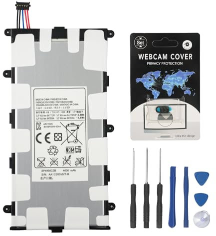 Oyomba Batteria di ricambio SP4960C3B per Samsung Galaxy Tab 2 7.0 GT-P3100/P3110/P6200/P6210 con kit di disassemblaggio