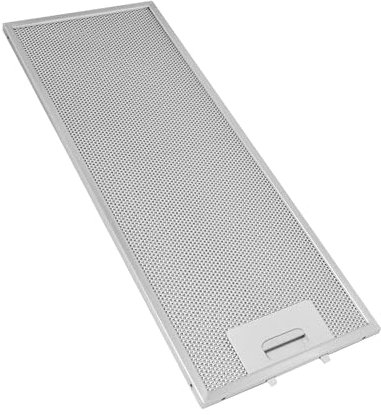 Filtri in metallo per cappe, filtro per collettore olio e gas, accessori da cucina in alluminio, universali per cappe da cucina, filtro di ricambio (445 x 175 mm, 1 pezzo