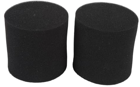 2pcs 100mm X 100 Mm Lautsprecher -Portrohrschwamm, Subwoofer -Bass -Reflexrohr -Bass -Tieftöner Box Port Tube Entlüftete Schwamm für Einen Verstärkten Soundeffekt