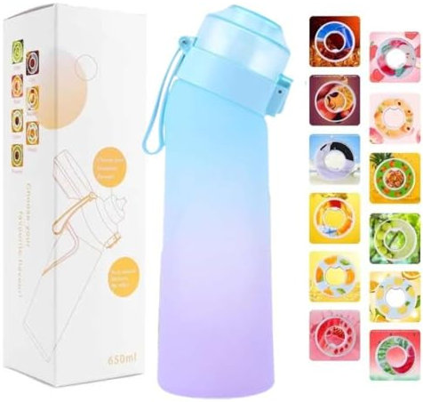 650 ml Sport-Wasserflasche mit Kapseln in 12 Geschmacksrichtungen. Das Tritan-Material hat keine Angst vor hohen Temperaturen, und der natürliche Fruchtgeschmack macht Trinkwasser sicher und