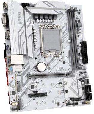 Placa Base HUANANZHI B760M D4 M-ATX DDR4 Compatible con CPU LGA 1700 Modelos de 12.a y 13.a generación 12100F 12400F 12490F 12600F 12700F 13600F