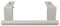 Figevida Maniglia Frigo Ad Asta Frigorifero Compatibile per Liebherr 743066800 7430668