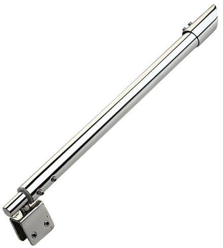 400-600mm Shower Glass Door Fixed Rod Clamp Stainless Steel Adjustable Bar Arm Screen Support Bathroom Hardware for Wetroom Shower Enclosures(Type 2)