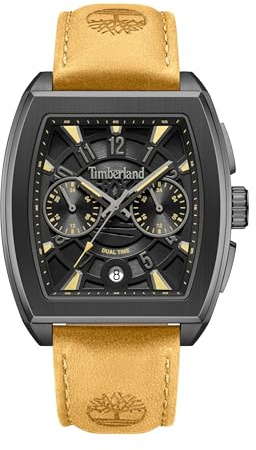 Timberland - Armbanduhr Duo-time Morristown - Quartz Uhrwerk - Gehäusebreite: 48 mm - Edelstahl - 5 ATM