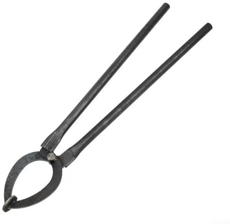 Greenhouse Quilt Clamp for Secure and Safe Adjustments 60 cm Metal Drag Clamp with Rubber-Coated Handle Effortless Penetration, Damage- Operation for(Black)