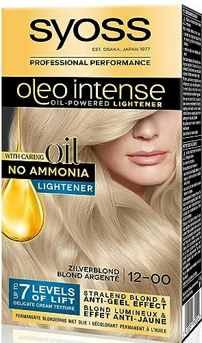 Syoss Color Oleo Intense 12-00 zilverblond haarverf - 1set