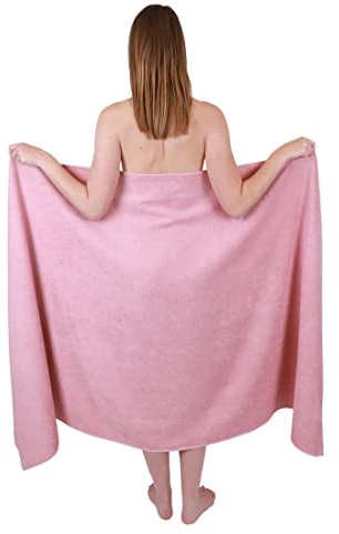 Betz Badetuch groß XXL Berlin Größe 100 x 200 cm Badetücher Saunatuch 100% Baumwolle Lotus