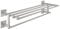 GROHE Start Cube - Multi- Handtuchhalter (Stichmaß: 558 mm, verdeckte Befestigung, Material: Metall), supersteel, 41099DC0