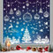 Weihnachtsdekorationen, 244 Fensterbilder Weihnachten Selbstklebend Weihnachts Schneeflocken Fensteraufkleber für Glas, Feiertags Schneeflocken Aufkleber für Weihnachtsfeier, Neujahrszubehör
