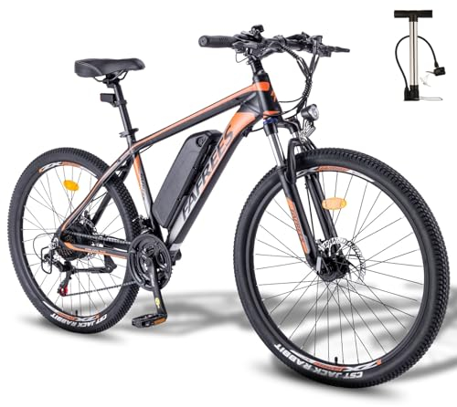 Fafrees E-Bike Elektrofahrrad 26 Zoll, Hailong-one e Bike Herren 36V 13AH Akku, MTB E-Fahrrad 250W, City EBike Damen, Max.Reichweite bis zu 45-100km (Schwarz)