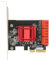 Bewinner Erweiterungskarte, PCIE zu SATA3.0 Erweiterungskarte PCIE zu SATA3.0 Erweiterungskarte Plug and Play für Win XP/Server 2003/Vista/für NAS für/für OS/für