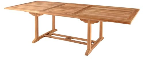 riess-ambiente.de Ausziehbarer Gartentisch Empire Teak 170/230cm Natur Teakholz