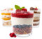 KONZEPT Lot de 6 verres à dessert en verre - Grands verres de 300 ml pour dessert - Idéal comme verres à glace ou verres à yaourt