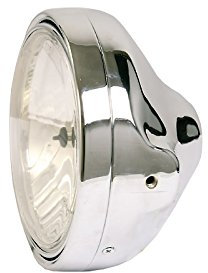 Hauptscheinwerfer LTD Style Klarglasscheinwerfer rund E-geprüft