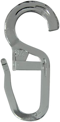 Rewagi – Ganci di alta qualità, per tende con occhiello di 10 mm –Colore: trasparenti – 25, 50, 100, 200 pezzi, trasparente, 50 pezzi