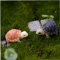 2st Fairy Garden Miniatures Terrarium Desktop-sukkulente Micro Landschaft Dekoration