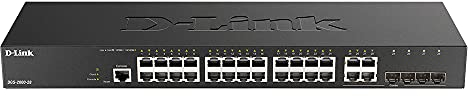 D-Link DGS-2000-28 Netzwerk-Switch Managed L2/L3 Gigabit Ethernet (10/100/1000) 1U Schwarz