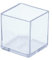 Flyshop Lot de 12 Capuchons de Pieds de Chaise en PVC Anti-Rayures pour Pieds de Meubles carrés 20 x 20 mm (2,0 x 2,0 cm) Transparent
