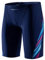 MY KILOMETRE Herren Jammers Lang Badehose Schwimmen Badeanzug Jammer (DE/NL/SE/PL, Alphanumerisch, S, Regular, Regular, Blau Neon)