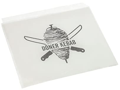 Papstar Döner Kebab Tüten weiss