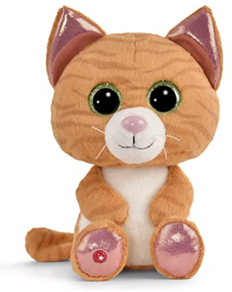 NICI GLUBSCHIS Kuscheltier Katze Tabbrey Green 25cm