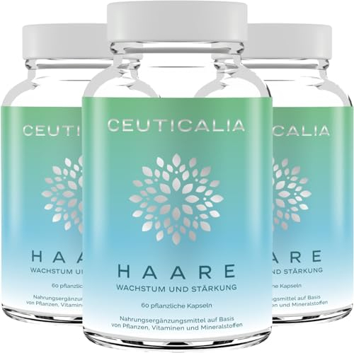 Integratore Alimentare Capelli - Capsule per la Crescita, Anticaduta, Ricrescita, Rafforzamento - Uomini, Donne - Biotina, Vitamine, Zinco, Rucola, Mirtillo, Equiseto - 180 capsule, 90 giorni