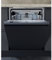 Lavastoviglie da incasso Hotpoint: grande capacità di carico, colore inox, - HIO 3O41 WFE