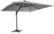 blumfeldt Sombrilla Terraza Exterior, Parasol Jardin con Panel Solar y LED, Sombrilla Jardin y Patio, Sombrillas Terraza Resistentes al Agua y a los Rayos UV, Sombrillas Ajustables sin Base