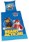 Herding Bettwäsche-Set, Paw Patrol, Kopfkissenbezug 80 x 80 cm mit Knöpfen und Wende-Motiv, Bettbezug 135 x 200 cm, Mit Knopfverschluss, 100% Baumwolle/Linon