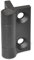 Ganter Normelemente | Federscharnier, Scharnier mit Federrückstellung | GN 437.3-ZD-60-60-L2-SW | Zink Druckguss | 60x60 | schließend