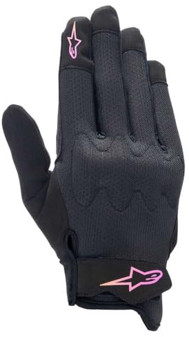 Alpinestars Stated Guanti da moto da donna, nero/pink, S