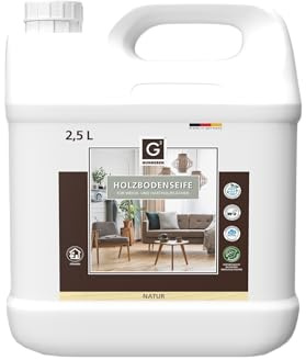 G² Holzbodenseife Natur - 2,5L - Reinigt und pflegt Holzböden