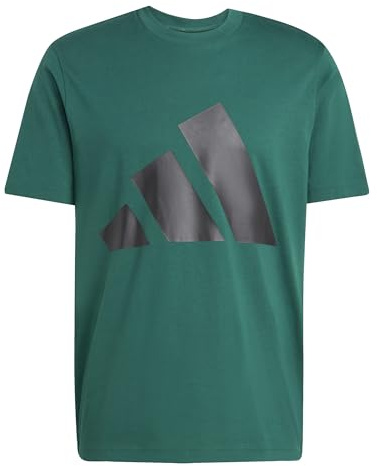 Adidas Uomo Essentials Big Logo Single Jersey Tee
