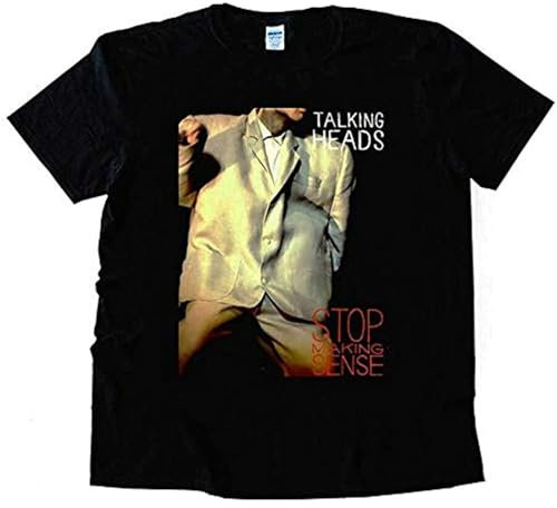 Talking Heads Tee Stop Making Sense 1984 Mens Black T-Shirt Unisex Tees Size L