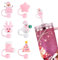 6pcs Christmas Straw Toppers, 10mm Christmas Straw Lids 6 Style Cute Straw Stopper Plug Tips, Reusable Straw Cover Cap Cup Part Accessories Compatible with Stanley Tumbler 40/30oz