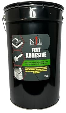 NJL Direct Roof Felt Adhesive Black 25L