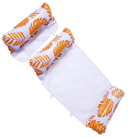Generisch Matelas gonflable de piscine avec tissu en maille, pour adultes et , hamac gonflable pour adultes, résistant, facile à transporter