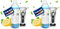 PURIVITA® Scherkopfreiniger Nachfüllflüssigkeit [500ML] - Scherkopfreiniger Kompatibel mit verschiedenen Reinigungskartuschen - Rasierer Reinigungsflüssigkeit Braun Clean & Renew Reinigungskartuschen