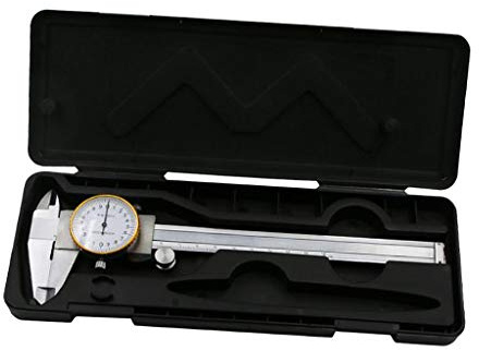 Calibro a Corsoio Ventesimali 150mm Acciaio Inox - Strumento di Misurazione Professionale per Interni, Esterni e Profondità