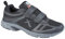 Dek Mens Orkney Super Lightweight Memory Foam Touch Fastening Trainers Black 9 UK