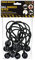 TOUGH MASTER Bungee Balls Tie Tent Toggles, Black 10 Pack Canopy Tarp Tie Down Cord Tarpaulin Tent Elastic Toggles Accessories Elastic Ties Strong Material TM-BB1510