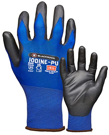 Blackrock Ultra-Thin Safety Working Gloves Touchscreen Compatible, Component Grip Handling, Mechanics, Thin Work Gloves, Painting, Electrician, Warehouse Gloves For Men Women, Size 7/Small