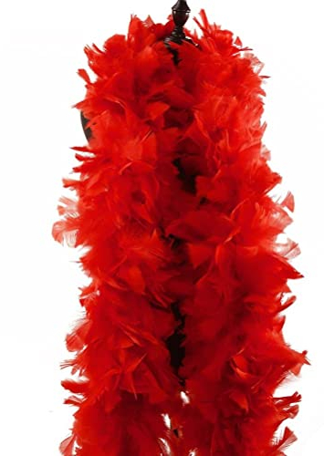 Asarly Künstliche Federboa, Schaumstoffboa, Partys, Hochzeiten, Halloween-Kostüme, Weihnachtsdekoration