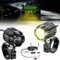 Kewig LED-Fahrlicht, LED Offroadleuchten, 60 W, Offroad-Fahrlicht, weiß/bernsteinfarbenes Kombilicht mit Montagehalterungen, Scheinwerfer, Arbeitslichter, kompatibel mit Jeep, ATV, Pickup, Motorrad …