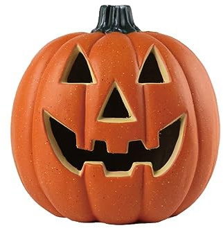 Horror-Shop Calabaza De Halloween Sonriente con Luz 32cm