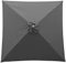 BBAUER 4 Arms Parasol Umbrella Replacement Canopy,2X2M Outdoor Patio Market Replacement Umbrella Cover for Outdoor/Grey