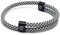KAROO EARTH JEWELLERY Karoo Earth Unisex Rope Bracelet | Adjustable Paracord Durable Waterproof Bracelet | Nautical Braided Surfer Bracelet (Black & White)