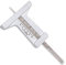 Calibro di profondità, 0 a 50 mm profondità del rene calibro calibro micrometro strumento di misura misuratore di profondità portatile in acciaio inossidabile, profondità