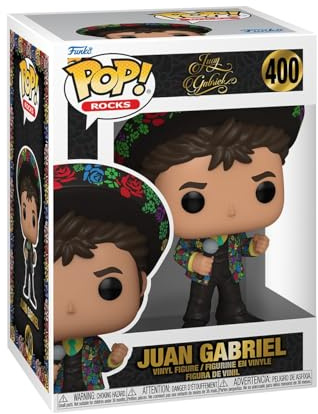 Funko POP! Rocks: Juan Gabriel (Floral Mariachi) | Offizielles Musik Merch - Vinyl Sammelfigur als Regal Deko - Geschenkidee zum Geburtstag für Fans und Sammler